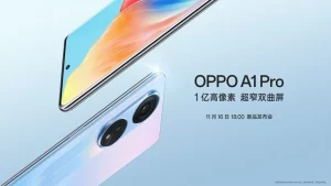 انتشار اطلاعاتی از گوشی اوپو A1 Pro 5G