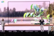 تلویزیون OLED شفاف الجی