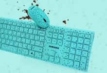 ماوس و کیبورد Mint Choco