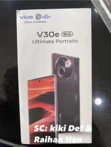 آشکار شدن مشخصات گوشی ویوو V30e