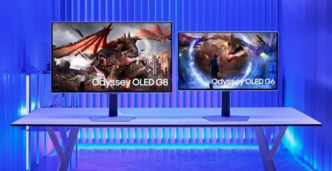 مانیتور سامسونگ Odyssey OLED هوشمند جدید رونمایی شد