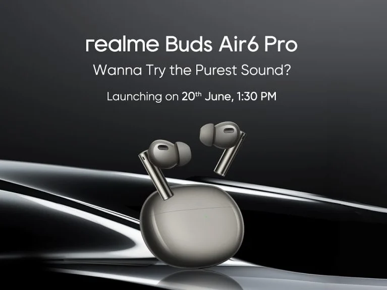 هدفون ریلمی Buds Air6 Pro بزودی معرفی می شود