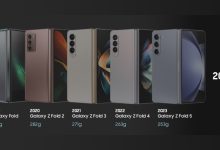 گلکسی زد فولد 6 گوشی باریک تری است