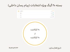 فعال‌سازی بسته اینترنت رایگان ایرانسل ویژه انتخابات