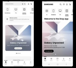 سامسونگ برای سری گلکسی زد جدید فروشگاه خود را بازطراحی کرد