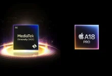 پردازنده مدیاتک Dimensity 9400 عملکردی بهتر از A18 پرو دارد