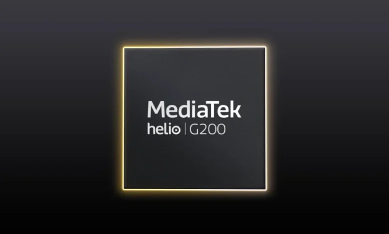 پردازنده مدیاتک Helio G200 معرفی شد
