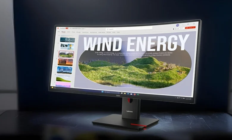 برند لنوو از مانیتور خوش قیمت و باکیفیت جدیدی رونمایی کرد
