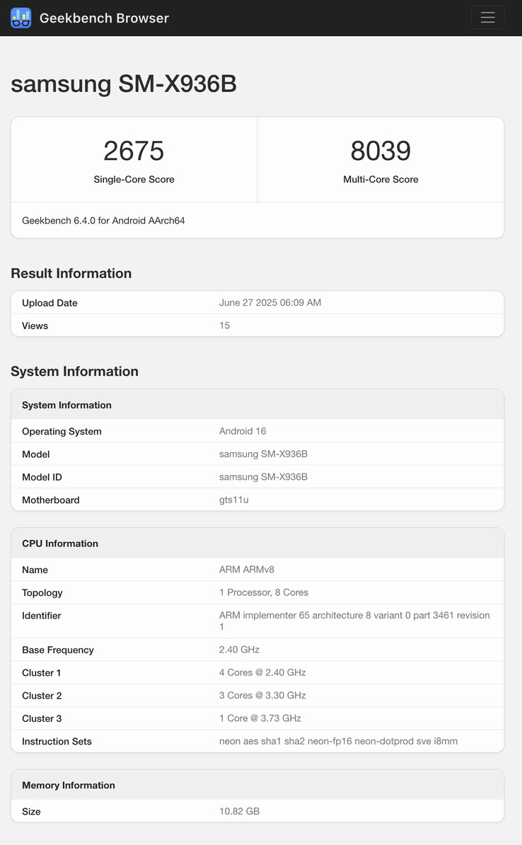 تبلت Galaxy Tab S11 Ultra سامسونگ در راه است