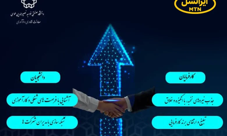 حضور ایرانسل در دومین نمایشگاه کار دانشگاه خواجه نصیر