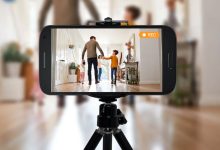 تبدیل گوشی به دوربین مدار بسته