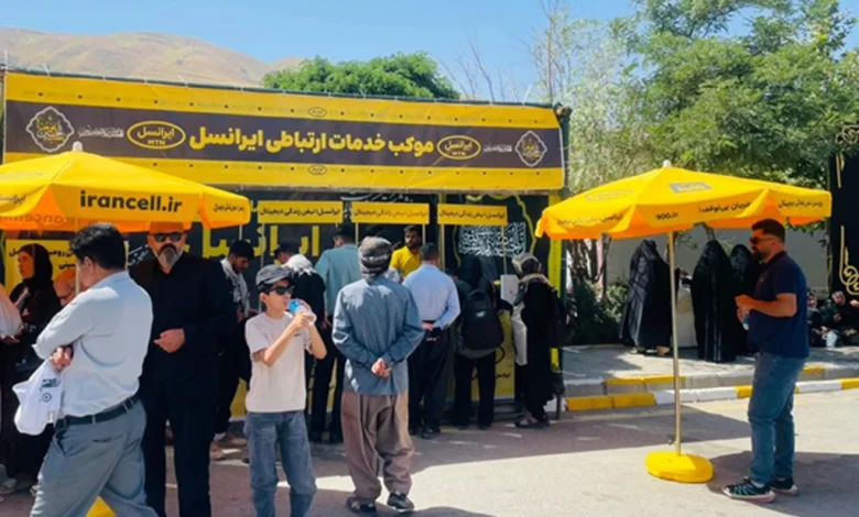 رشد ۶۲ درصدی مصرف اینترنت زائران اربعین در شبکه ایرانسل