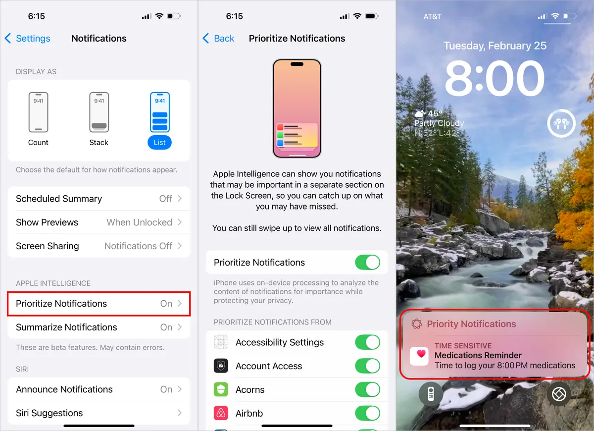 تنظیمات ضروری iOS 18