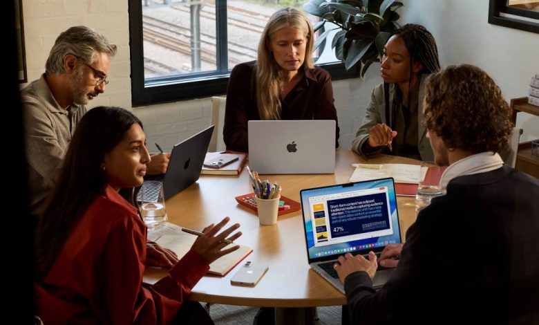 مک‌بوک پرو ۱۴ اینچ و ویژن پرو با تراشه M5