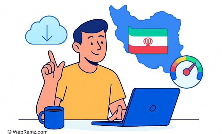 مقایسه هاست دانلود ایران و خارج از کشور