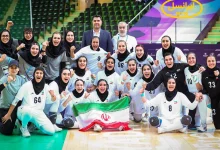 درخشش هندبال بانوان ایران با حمایت ایرانسل