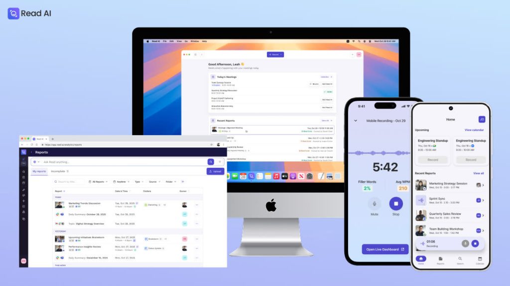 هوش مصنوعی Read AI