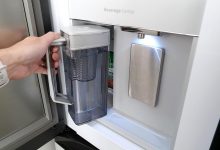 مرکز نوشیدنی سامسونگ در یخچال Bespoke AI