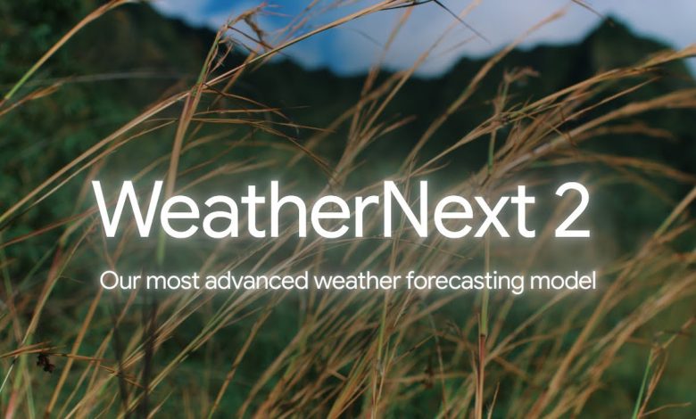 پیشبینی آب و هوای هوش مصنوعی گوگل