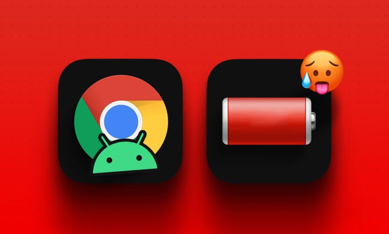 گوگل کروم باتری