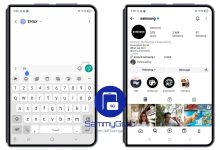 گوشی تاشوی عریض سامسونگ