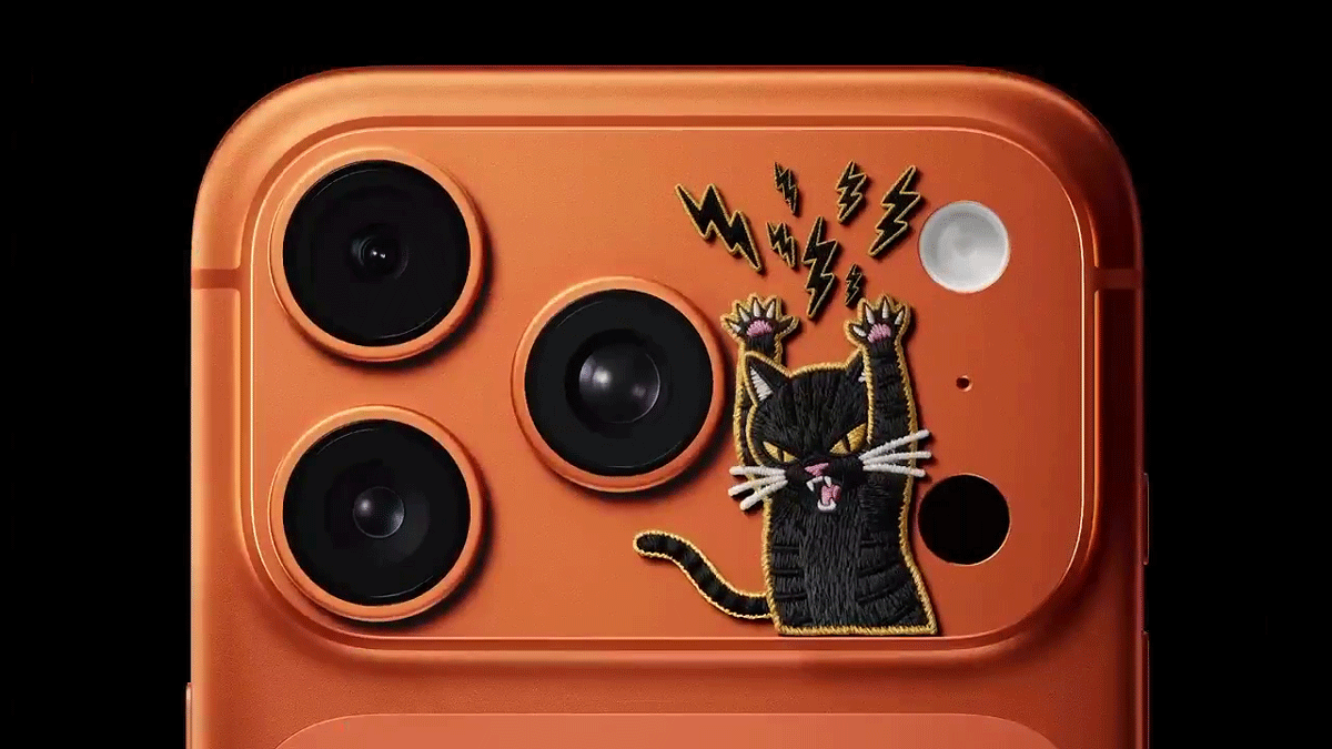 آیفون ۱۷ پرو و ترند استیکر