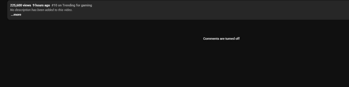 کامنت یوتیوب