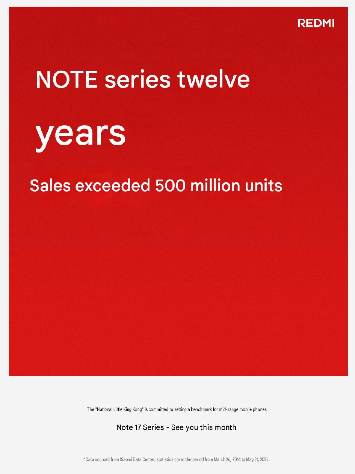 Redmi Note 17
