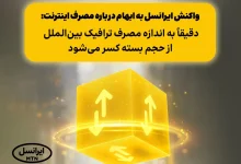مصرف اینترنت
