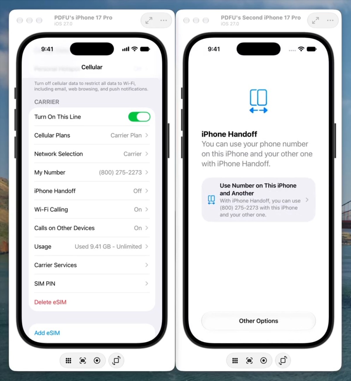 iPhone Handoff