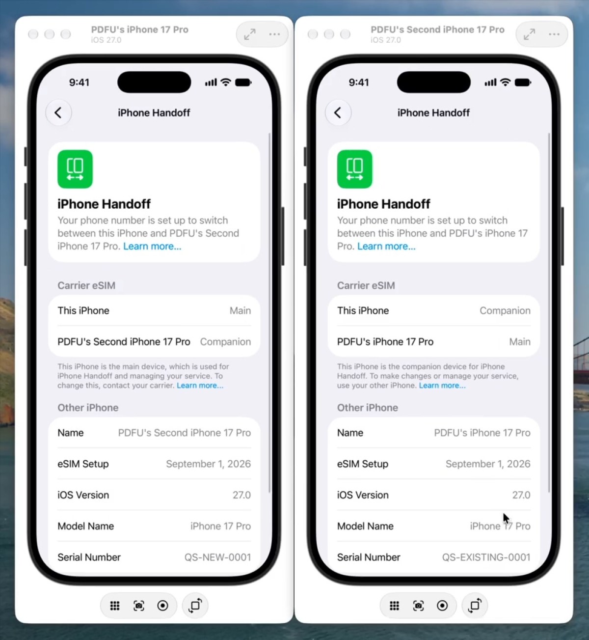 iPhone Handoff